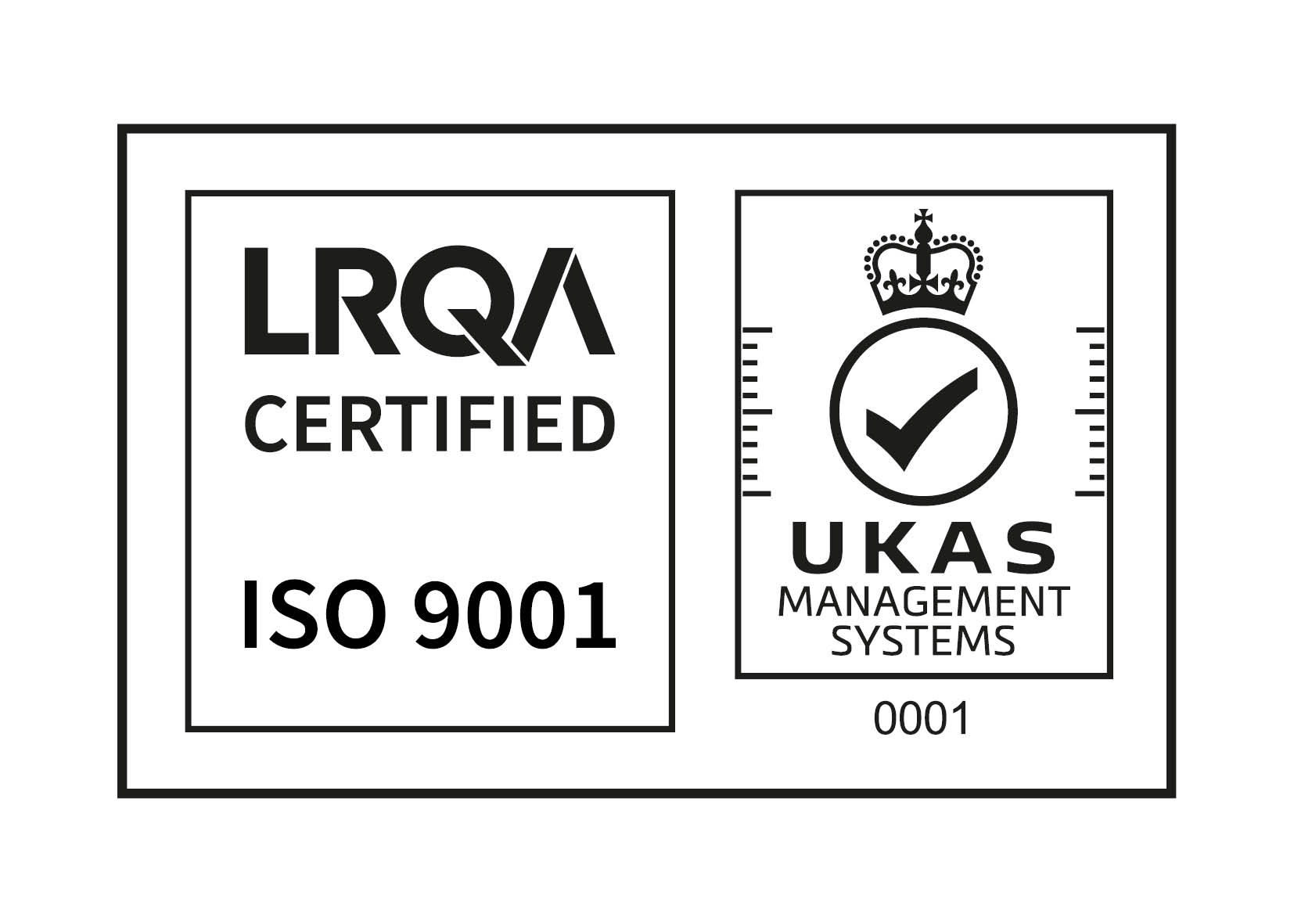 UKAS AND ISO 9001 RGB